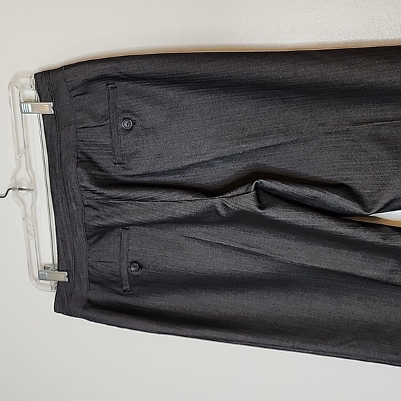 Larry Levine Suit Slacks Dress Pants Stretch Sheen Tailor Office Trouser Summer - Picture 5 of 13